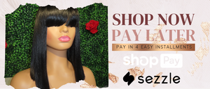 pay later in 4 installments using shoppay and sezzle