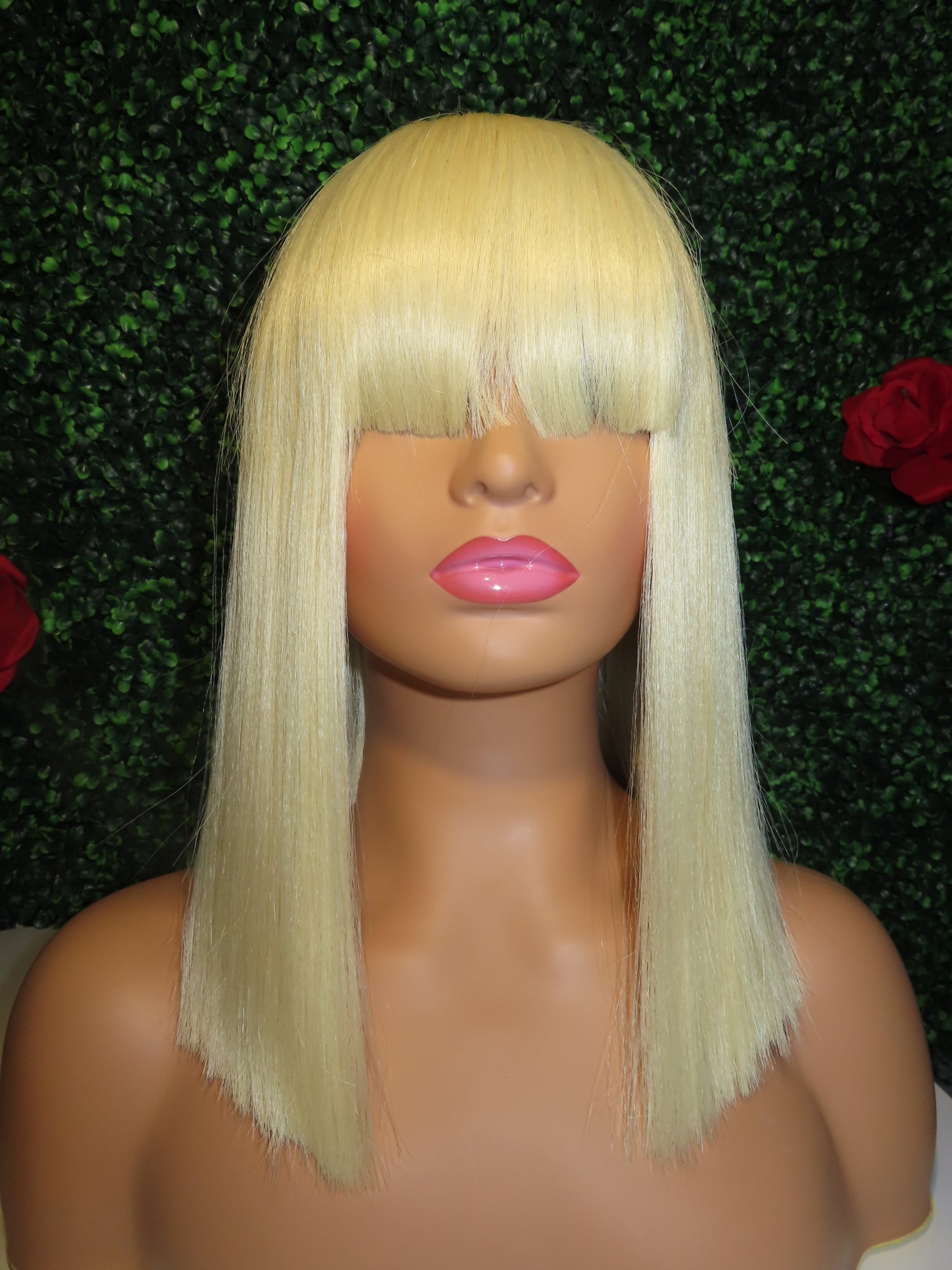 Full Wig Synthetic Chinese Bang Wig| Chelsea Bob-